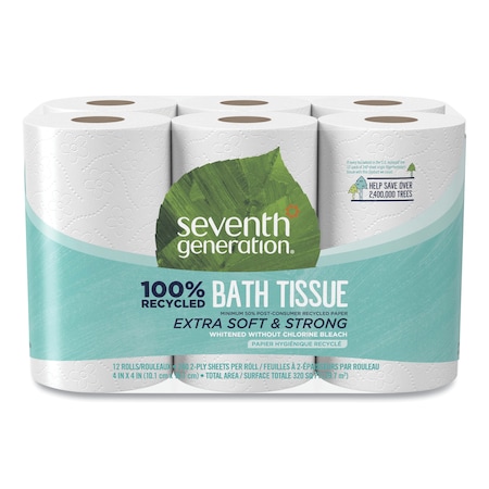 Seventh Generation Standard, 240 Sheets, White, 48 PK SEV 13733